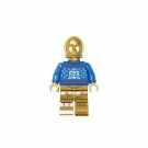 C-3PO Wear R2-D2 Christmas Costume Minifigures Compatible Lego Christm