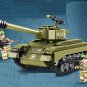 America M26 Heavy Tank Pershing Tank Minifigures Compatible Lego WW2 T