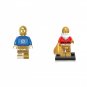 2 Best Santa Claus C-3PO Minifigures Compatible Lego Christmas Star Wa