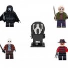 Scream Killer Jason Freddy Krueger Minifigures Compatible Lego Hallowe