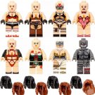 Dancing Girl Cowboy Rabbit Girl Minifigures Compatible Lego Minifigure