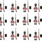12pcs Britain Line infantry zombies Minifigures Compatible Lego Hallow