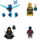 Blue Beetle Doctor Fate Black Adam Atom Smasher Minifigures Compatible