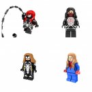 Venom Spider-Woman Silk Black Spider-Woman Minifigures Compatible Lego
