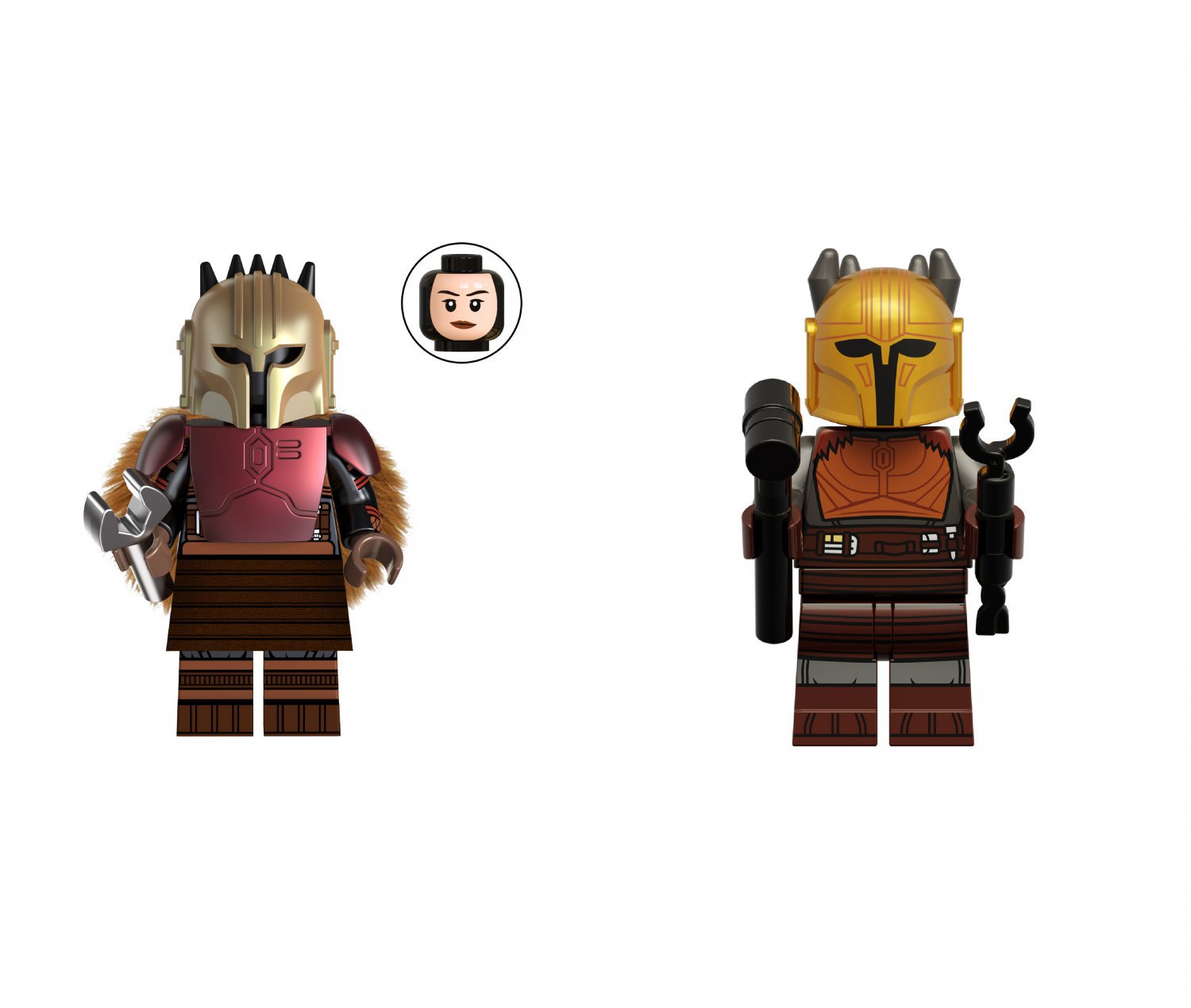 2 Best The Armorer Blacksmith Mandalorian Minifigures Compatible Lego
