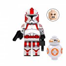 Commander Stone Minifigures Compatible Lego Star Wars Clone Trooper Mi