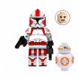 Commander Stone Minifigures Compatible Lego Star Wars Clone Trooper Mi