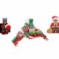 Christmas Attack Shuttle Batman and Iron Man Minifigures Compatible Le