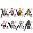 Bomb Squad Clone Trooper Clone Commander Bly Minifigures Compatible Le
