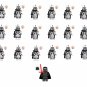 19pcs Kylo Ren 104th Battalion Minifigures Compatible Lego Star Wars T