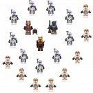 Clone Trooper Rex and Blacksmith Paz Vizla Minifigures Compatible Lego
