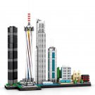The Pearl River New Town Guangzhou Building Block Toy Compatible Lego