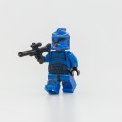 Blue Clone Trooper Minifigures Compatible Lego Star Wars Minifigure