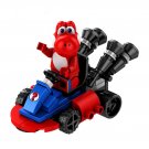 Red Yoshi Karting Minifigures Compatible Lego Game Minifigure