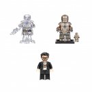 3 Best Heavy Transparent MK1 Tony Stark Minifigures Compatible Lego Ir