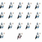 18pcs Heavy Assault Trooper Commander Bacara Minifigures Compatible Le