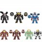 War Machine Black gold Hulkbuster MK 39 Minifigures Compatible Lego Th