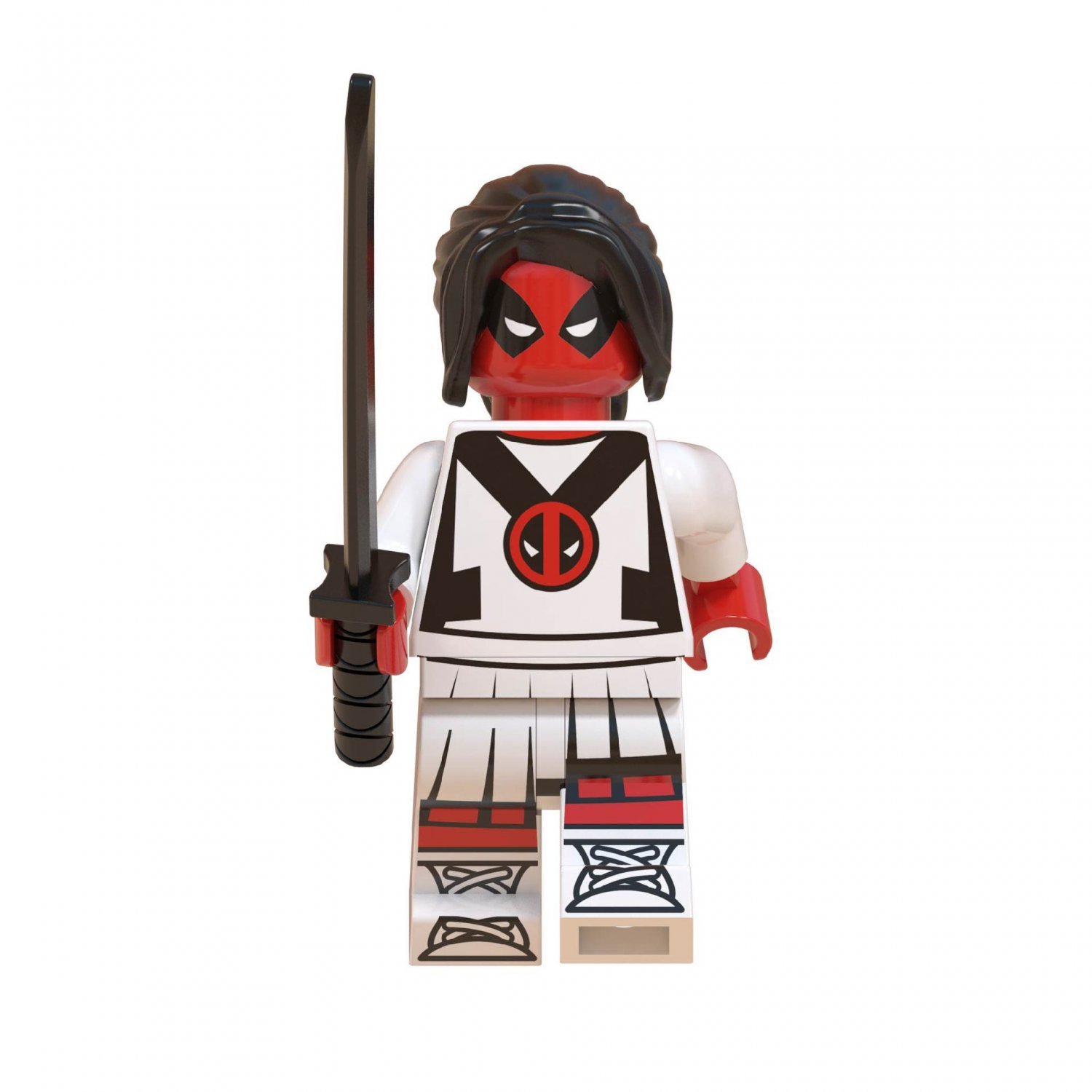 Lady Deadpool Minifigures Compatible Lego Deadpool film Minifigure