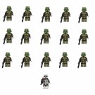 22pcs 41st Scout Battalion Trooper Commander Minifigures Compatible Le