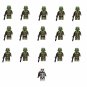 22pcs 41st Scout Battalion Trooper Commander Minifigures Compatible Le