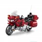 Red Heavy Motorcycle Building Block Toy Compatible Lego Minifigures