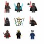 9pcs Dark Jedi Knight Minifigures Compatible Lego Star Wars Empire Set