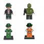 4pcs Riddler Minifigures Compatible Lego New Batman Movie Set