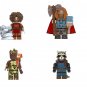 Dwarf Thor Rocket Raccoon Groot Minifigures Compatible Lego The Avenge