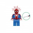 Insomniac Spider-Man Minifigures Compatible Lego Spider-Man Into the S