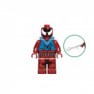 Scarlet Spider Minifigures Compatible Lego Spider-Man Into the Spider-