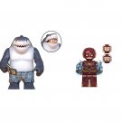 King Shark and The Flash Minifigures Compatible Lego The Flash Set