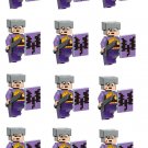 12pcs Knights of the end Minifigures Compatible Lego Minifigure