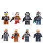 X-Wing Pilot AT-AT Pilot Tie Pilot Luke Minifigures Compatible Lego St