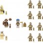 Pharaoh Mummies and Indiana Jones Minifigures Compatible Lego Raiders