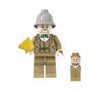 Professor Henry Jones Minifigures Compatible Lego Raiders of the Lost