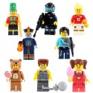 Royal Guards Police Zombie Player Minifigures Compatible Lego City Cha