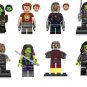 Star-Lord and Gamora Minifigures Compatible Lego Guardians of the Gala