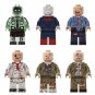 Zombie Walking Dead Minifigures Lego Compatible TV Sets