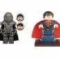 General Zod VS Superman Minifigures Compatible Lego Super Heroes 2023