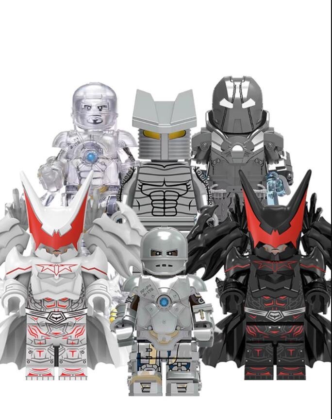 6pcs Heavy MK1 Whiplash Hellbat Destroyer Minifigures Compatible Lego