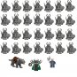 Hela Dead Soldier Fenrir Wolf Minifigures Compatible Lego Thor Ragnaro