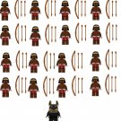 Nubian Archers Anubis Minifigures Compatible Lego Ancient Egypt Set