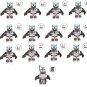 13pcs Wolf Regiment Commandos Minifigures Lego Compatible Star Wars Se