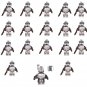 18pcs Wolfpack Sergeant Commander Wolfe Minifigures Compatible Lego St