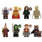 8pcs Drax Adam Mantis Huang Du Minifigures Compatible Lego Guardians o