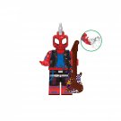 Spider-Punk Minifigures Compatible Lego Spider-Man Into the Spider-Ver
