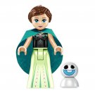 New Anna Minifigures Compatible Lego Ice Princess Minifigure