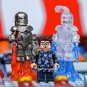 MK1 Transparent MK1 Iron Man Minifigures Compatible Lego Iron Man Set
