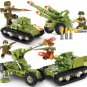 4in1 BM-13 Rocket Artillery Tank Howitzer Minifigures Compatible Lego