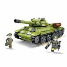 T-34 Medium Tank Soldier Minifigures Compatible Lego WW2 Tank Set